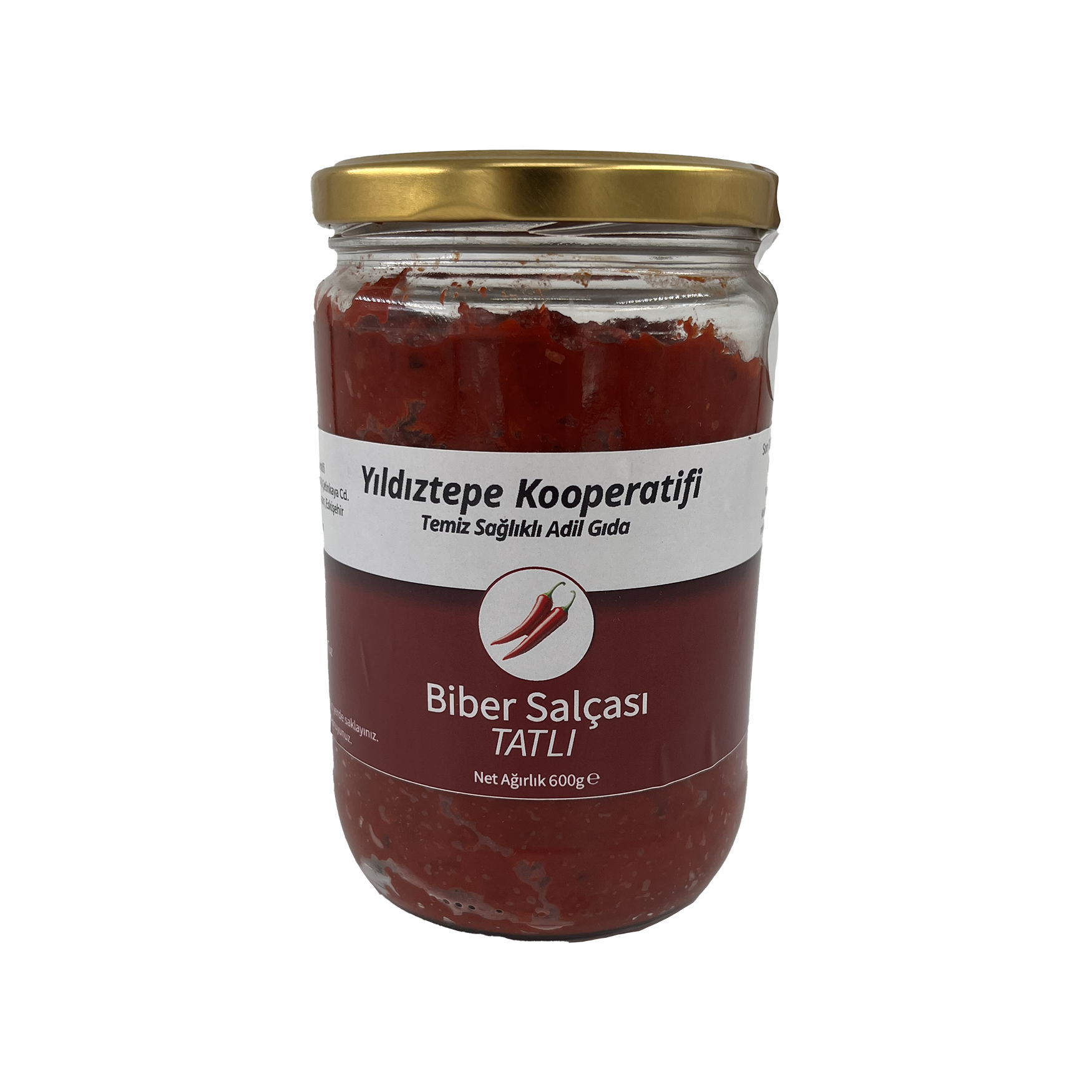 Yıldıztepe Tatlı Biber Salçası 600 Gr