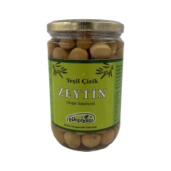 Gökçeyazı Yeşil Çizik Zeytin 665 Gr
