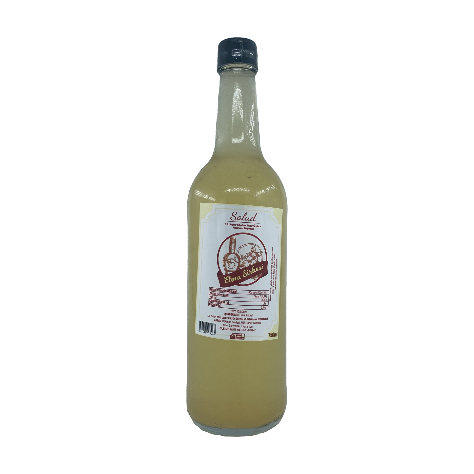 Salud Elma Sirkesi 750 Ml
