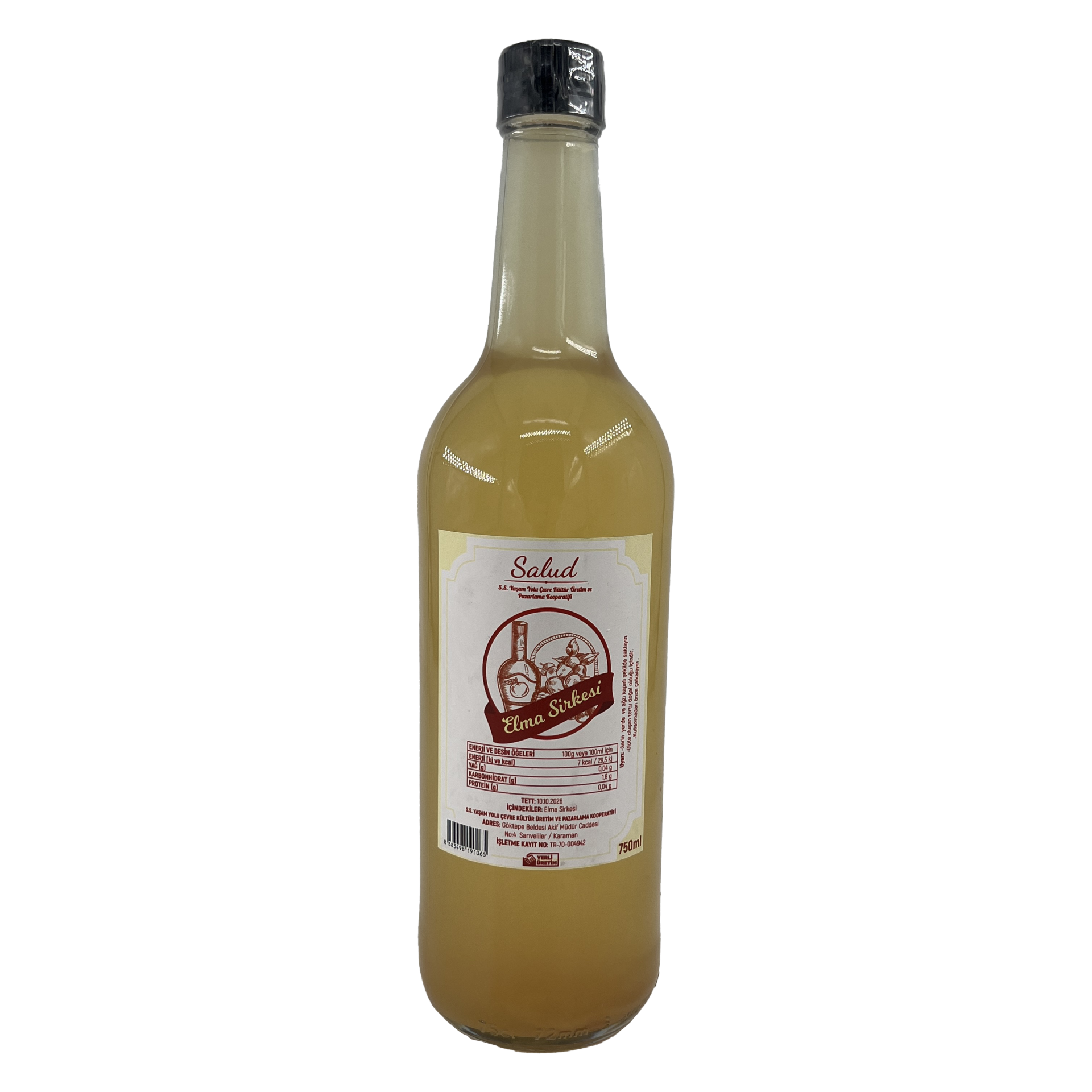 Salud Elma Sirkesi 750 Ml