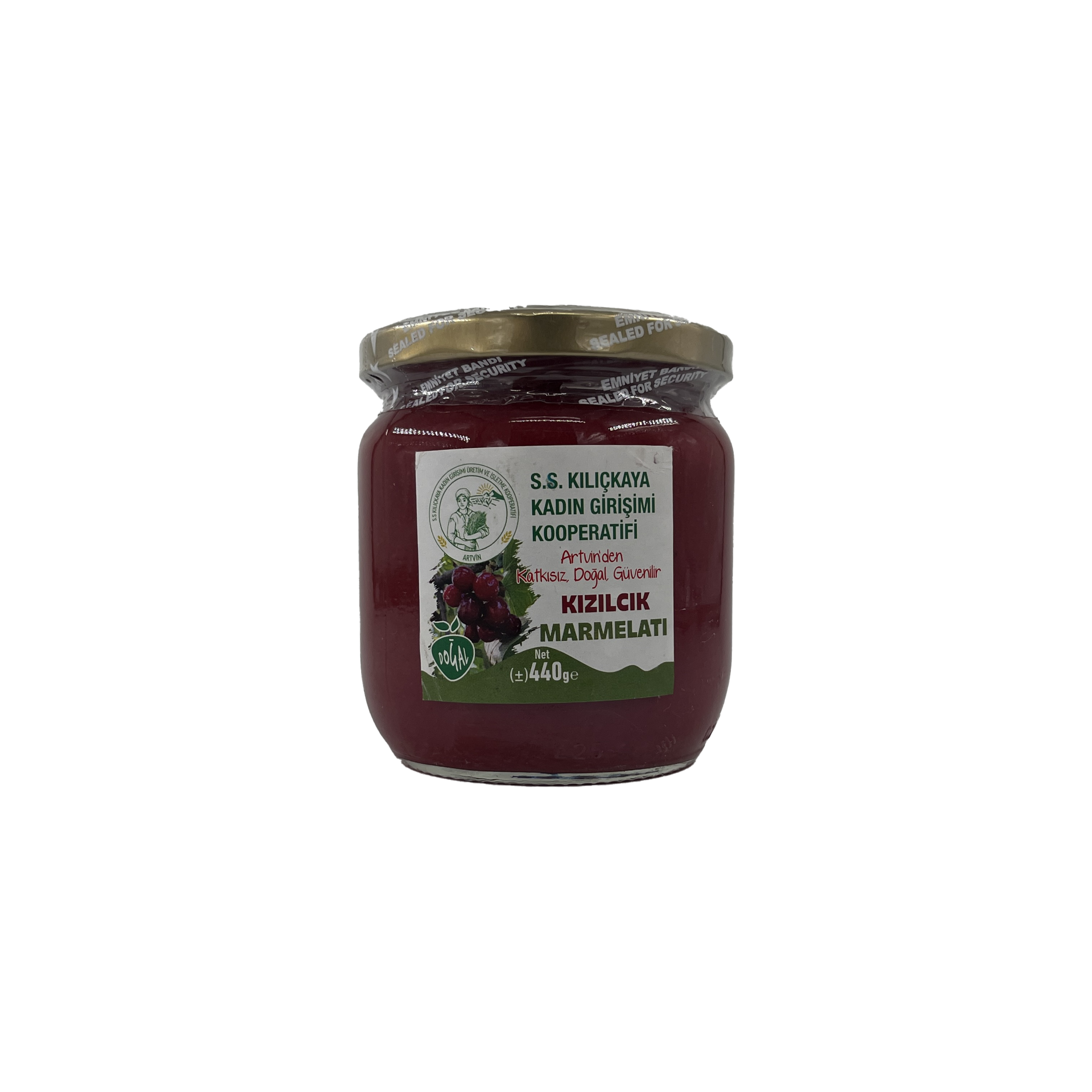Kılıçkaya Kızılcık Marmelatı 440 Gr