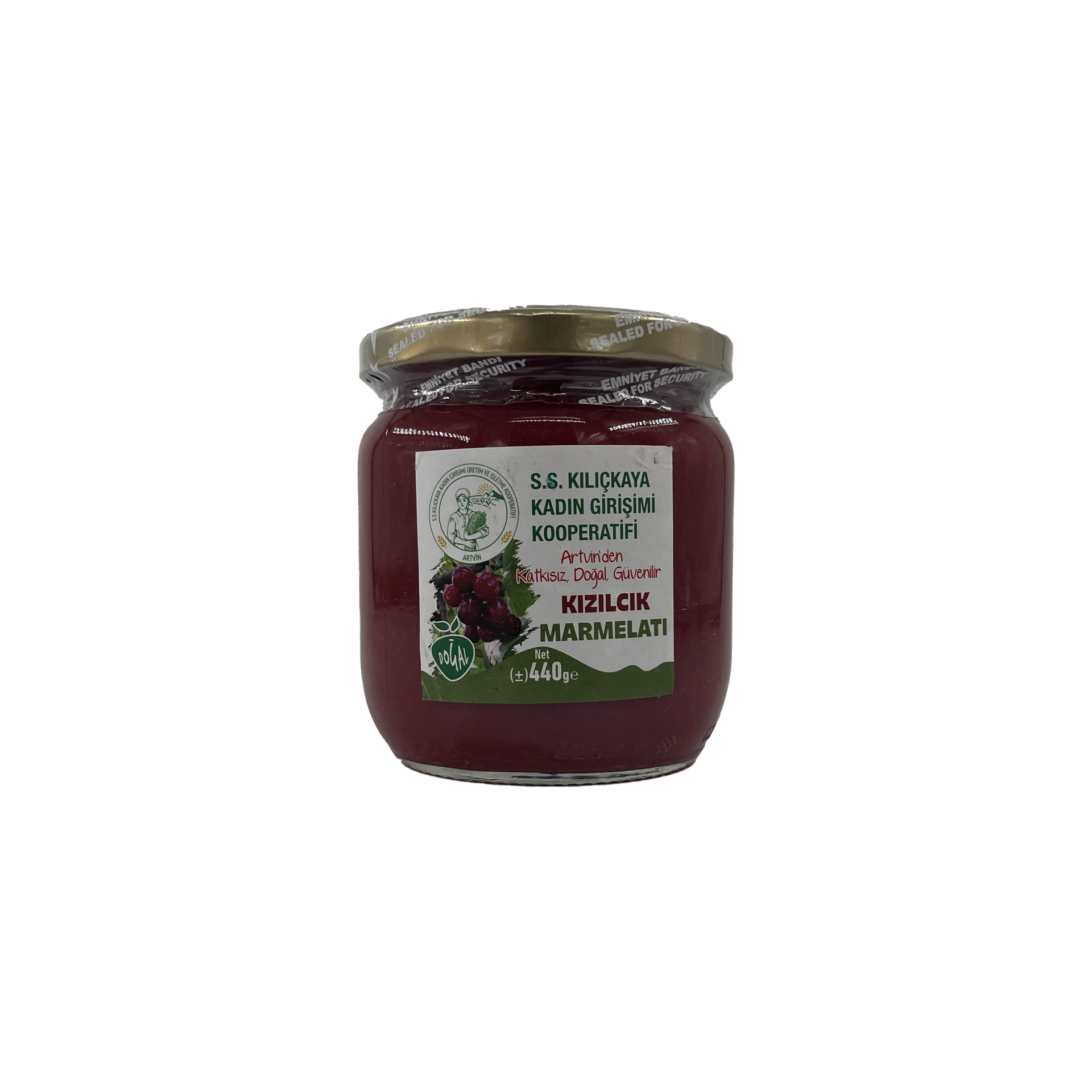 Kılıçkaya Kızılcık Marmelatı 440 Gr