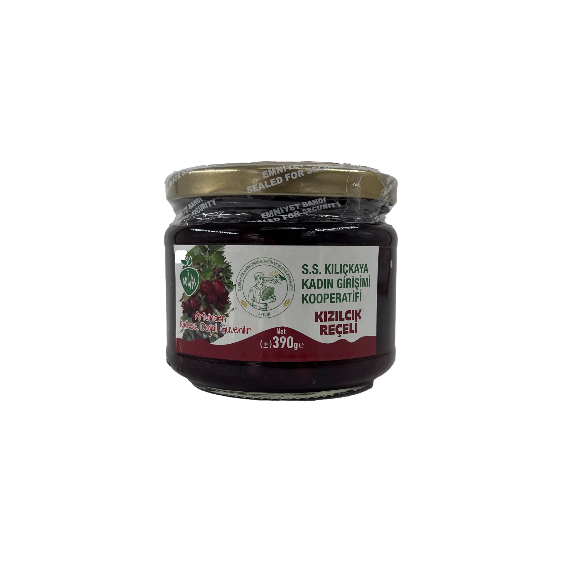 Kılıçkaya Kızılcık Reçeli 390 Gr