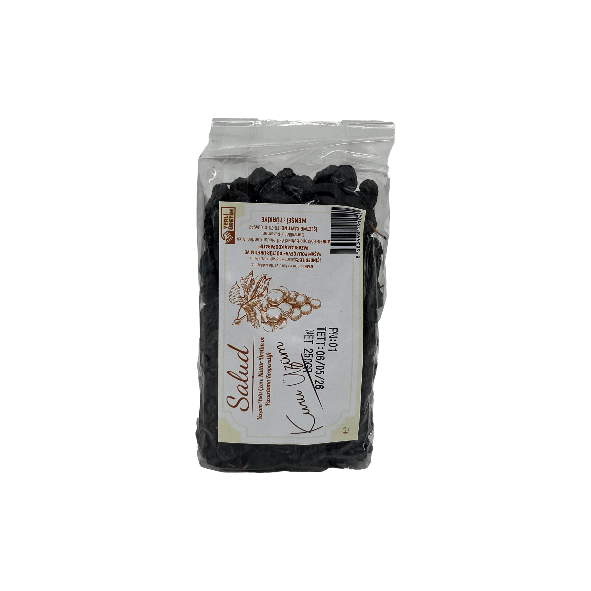 Salud Kuru Üzüm 250 Gr