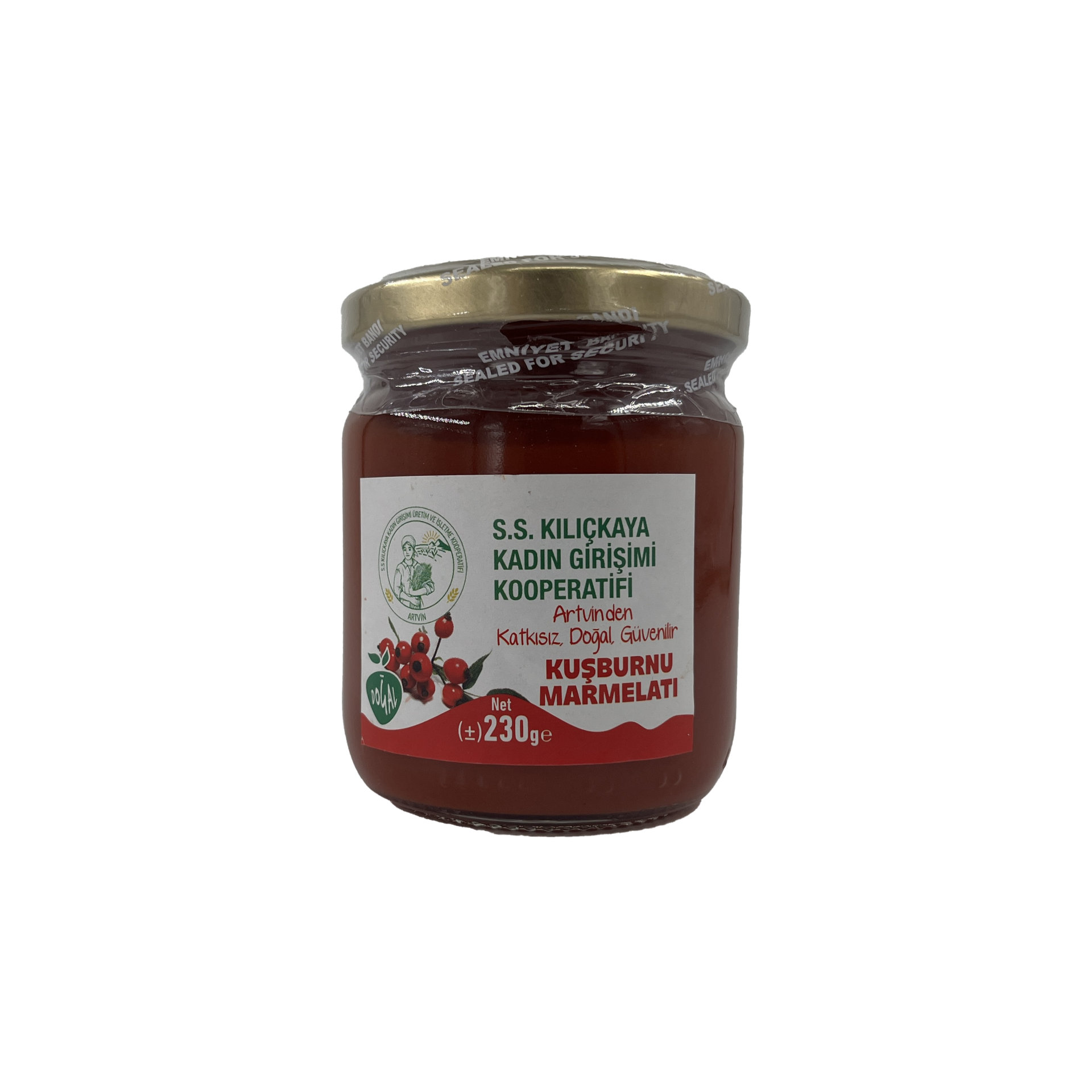 Kılıçkaya Kuşburnu Marmelatı 230 Gr