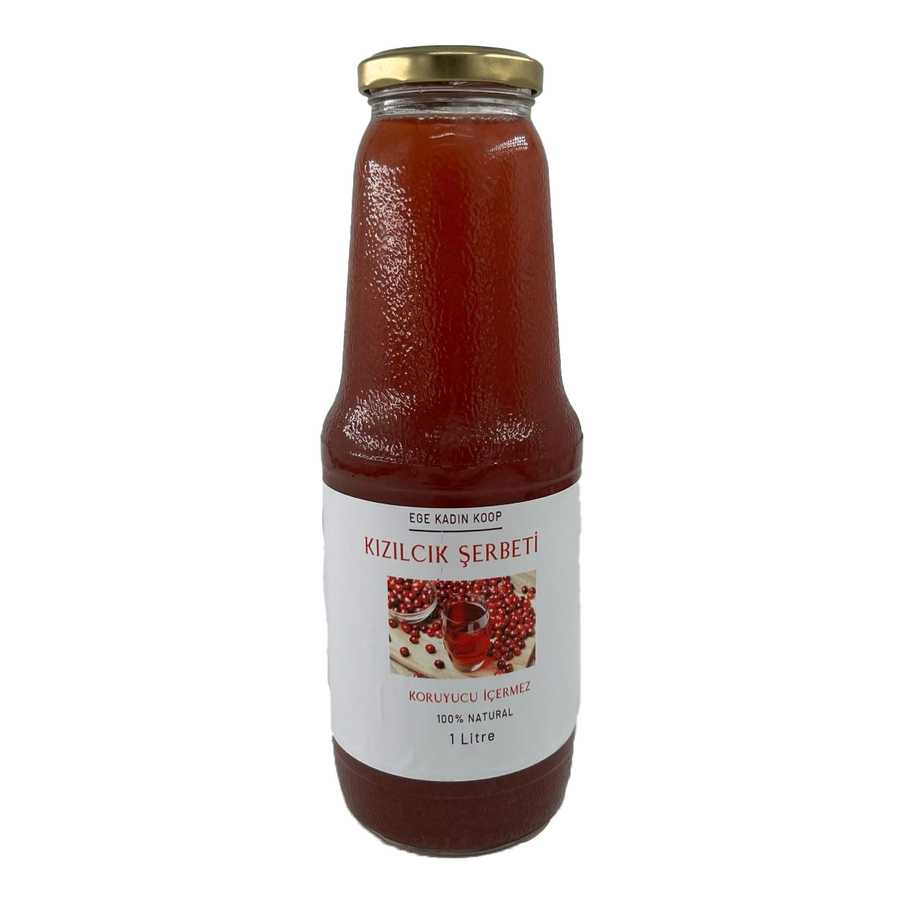 Ege Kızılcık Şerbeti 1 Lt