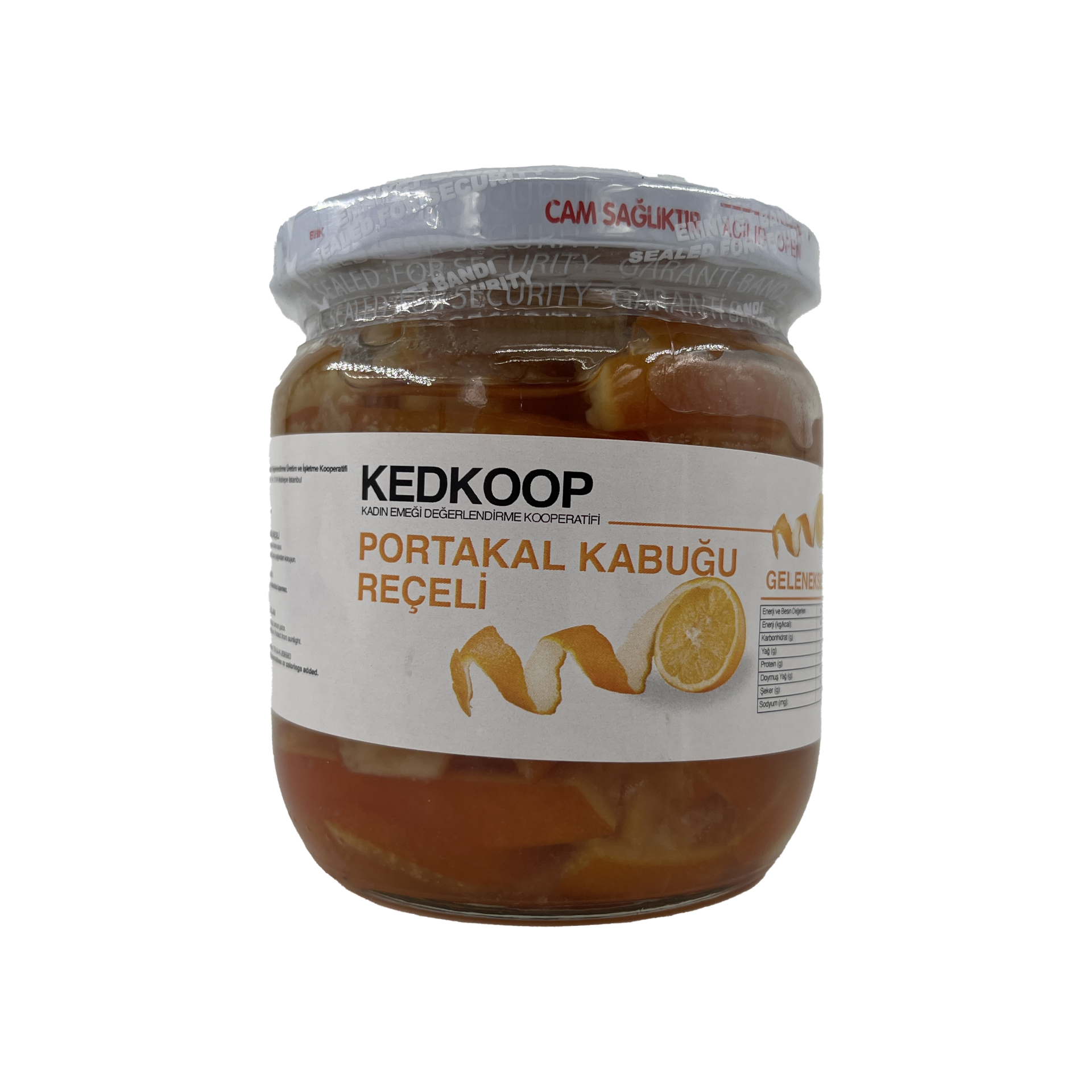 Kedkoop Portakal Kabuğu Reçeli 425 Cc
