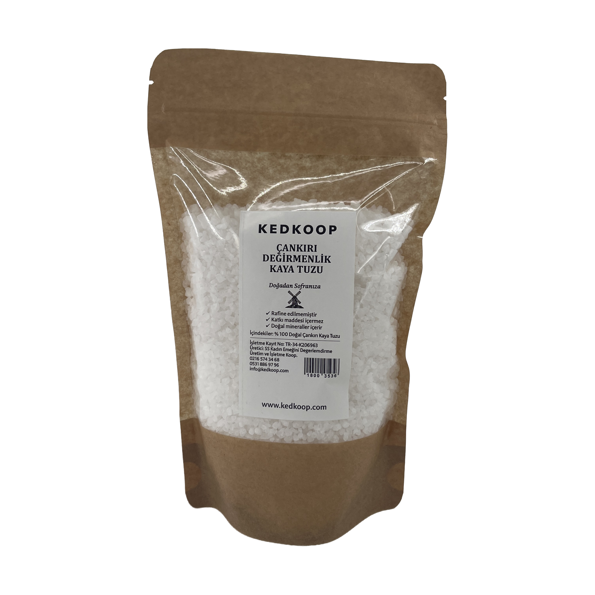 Kedkoop Çankırı Değirmenlik Kaya Tuzu 1 Kg