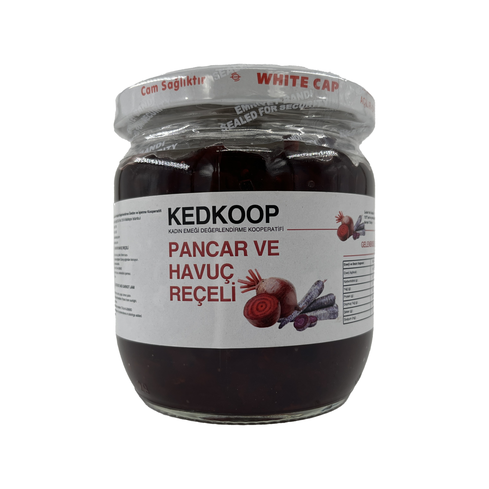 Kedkoop Pancar ve Havuç Reçeli 425 Cc