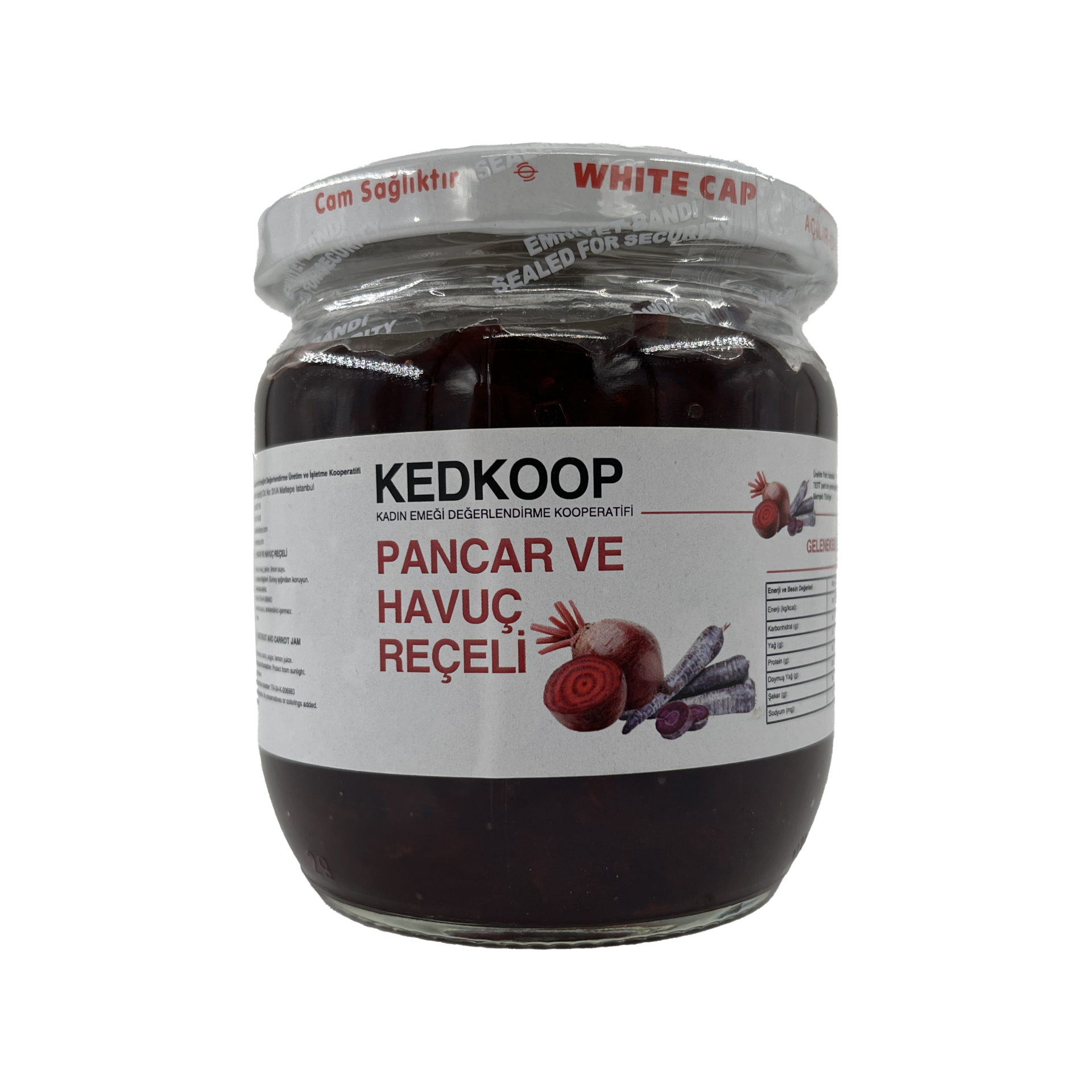Kedkoop Pancar ve Havuç Reçeli 425 Cc
