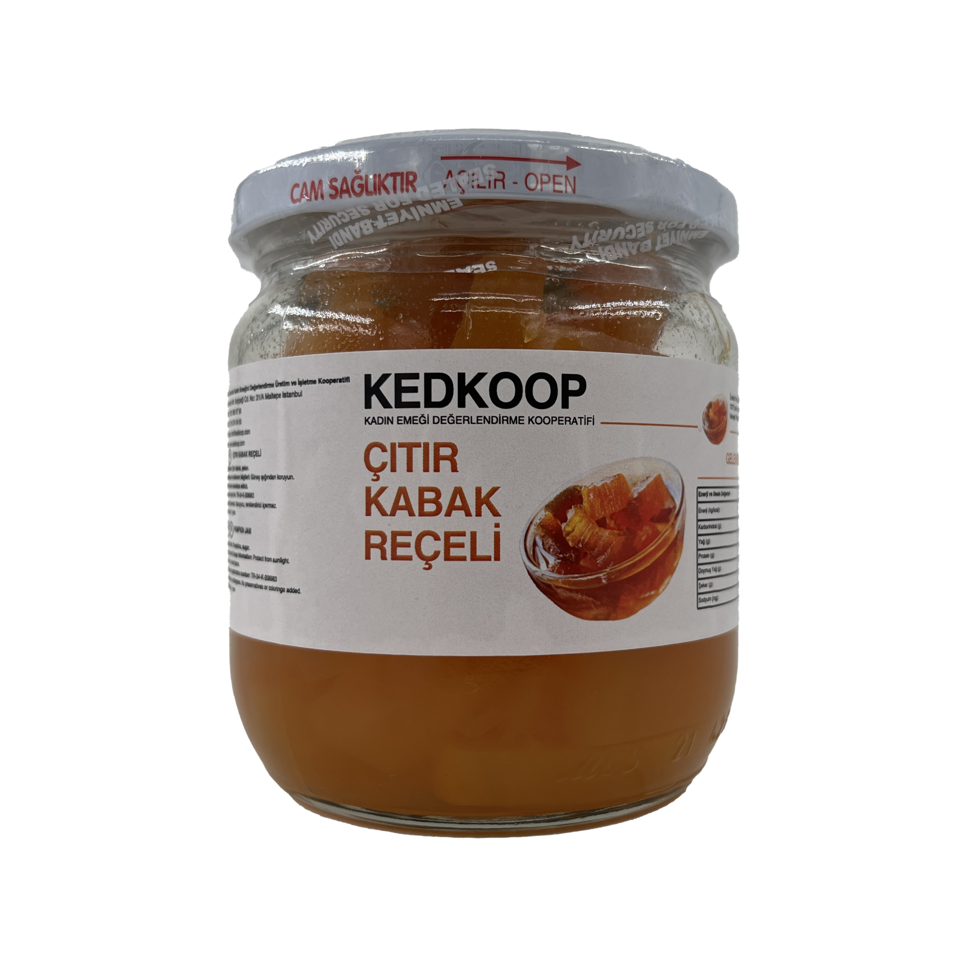 Kedkoop Çıtır Kabak Reçeli 425 Cc