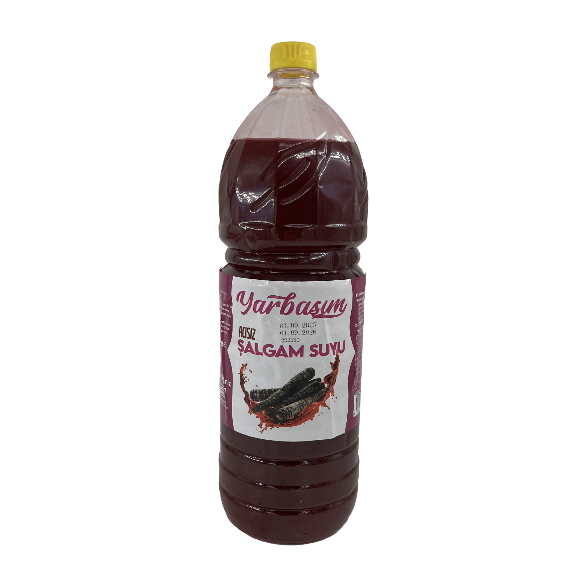 Yarbaşım El Yapımı Şalgam Suyu Acısız 2 Lt
