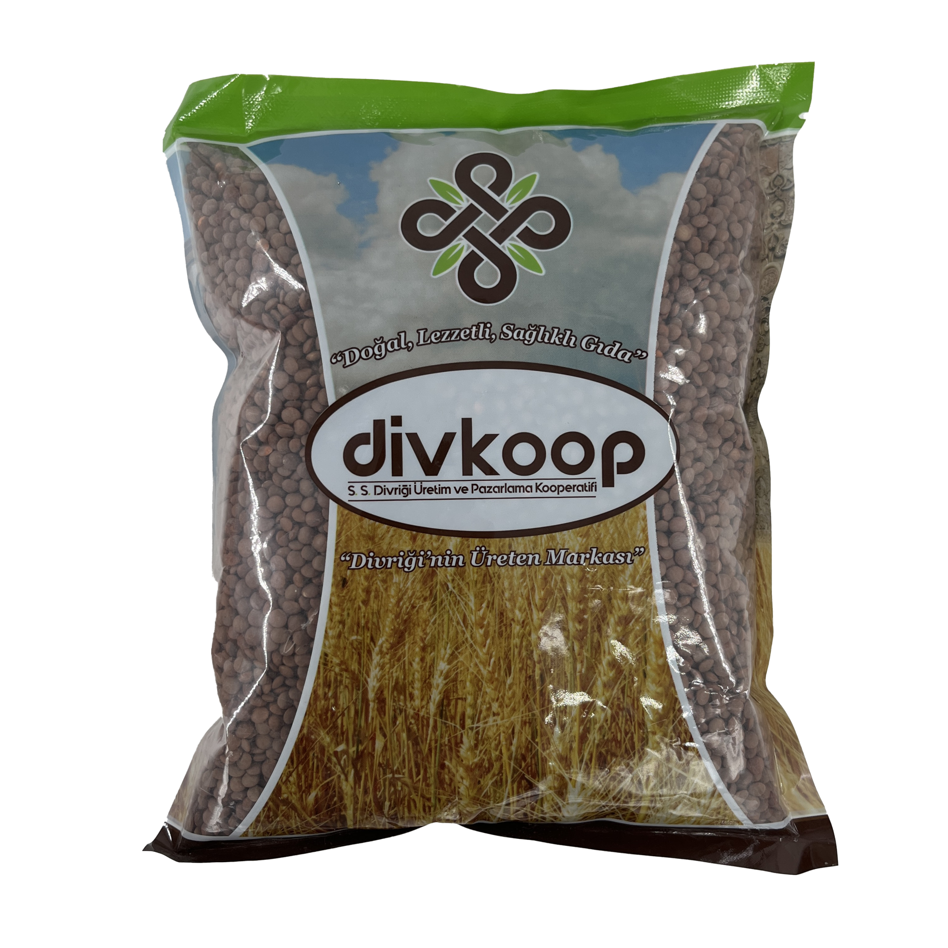 Divkoop Köy Mercimeği (Yellice) 1000 Gr