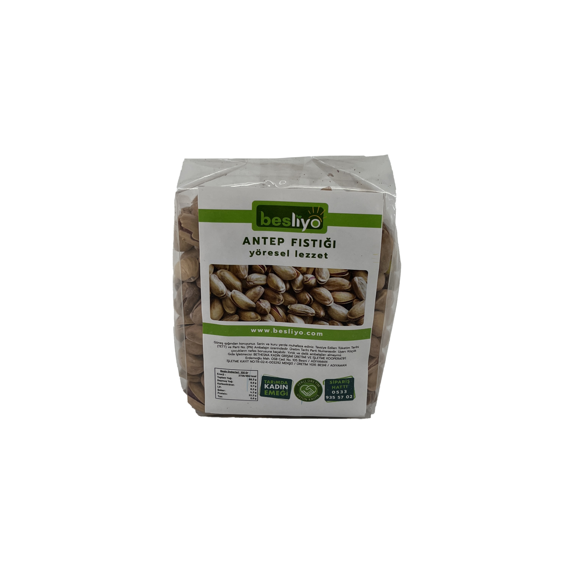 Besliyo Antep Fıstığı 250 Gr