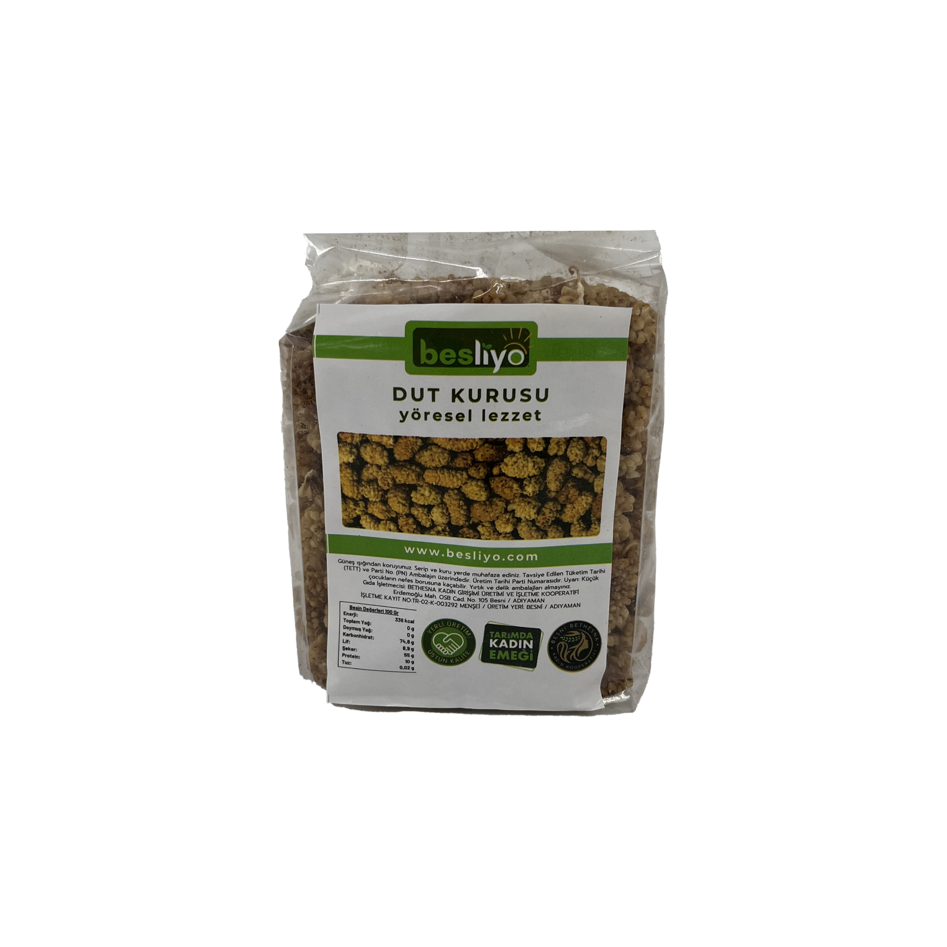 Besliyo Dut Kurusu 250 Gr