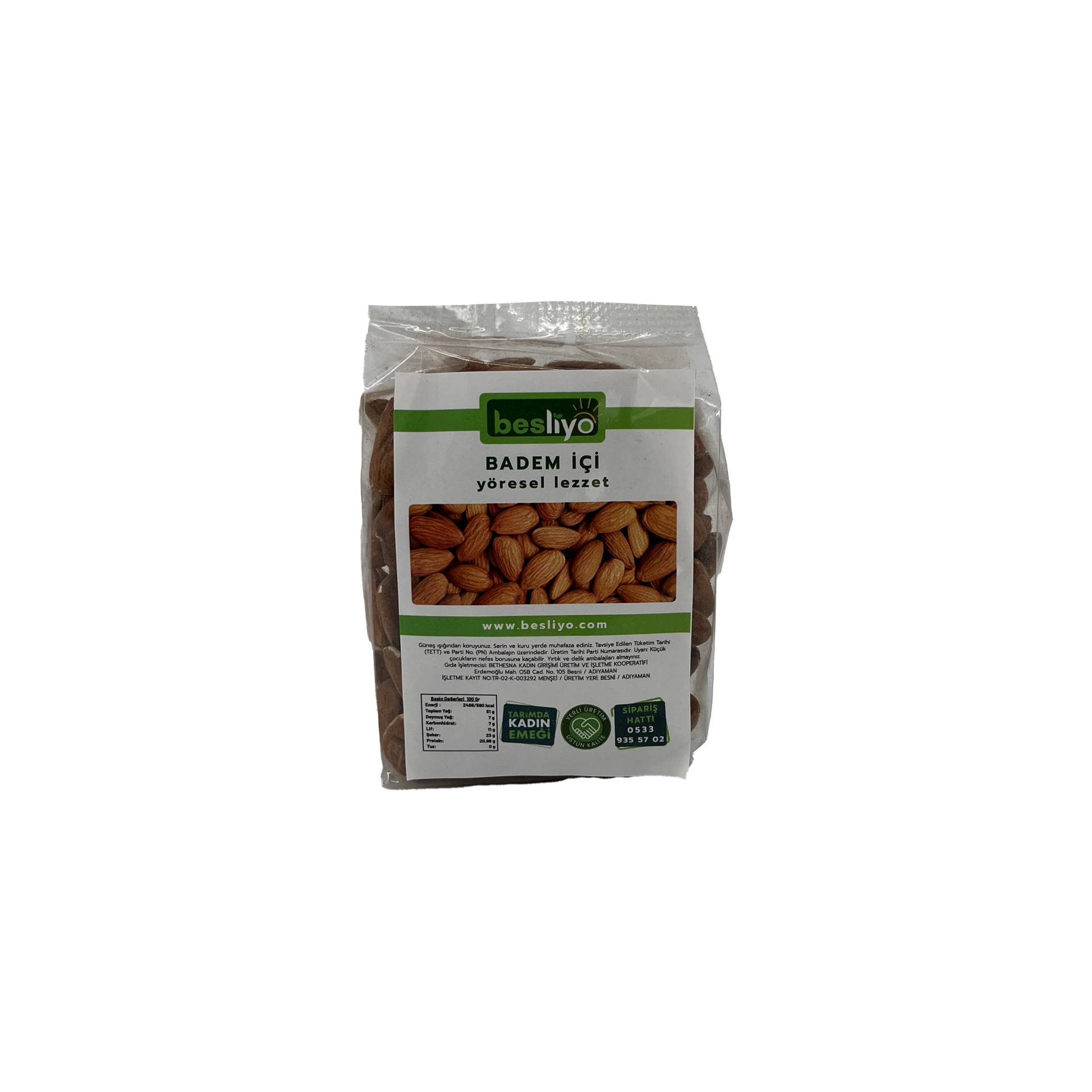 Besliyo Badem İçi  250 Gr