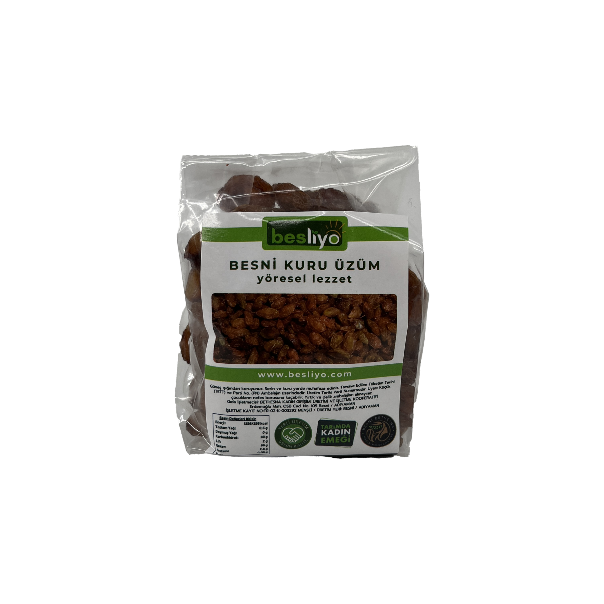 Besliyo Kuru Besni Üzüm 250 Gr