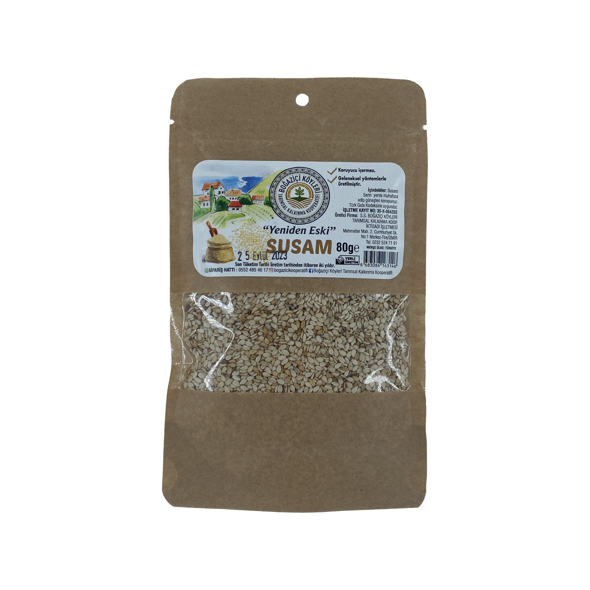 Boğaziçi Köyleri Susam 80 Gr