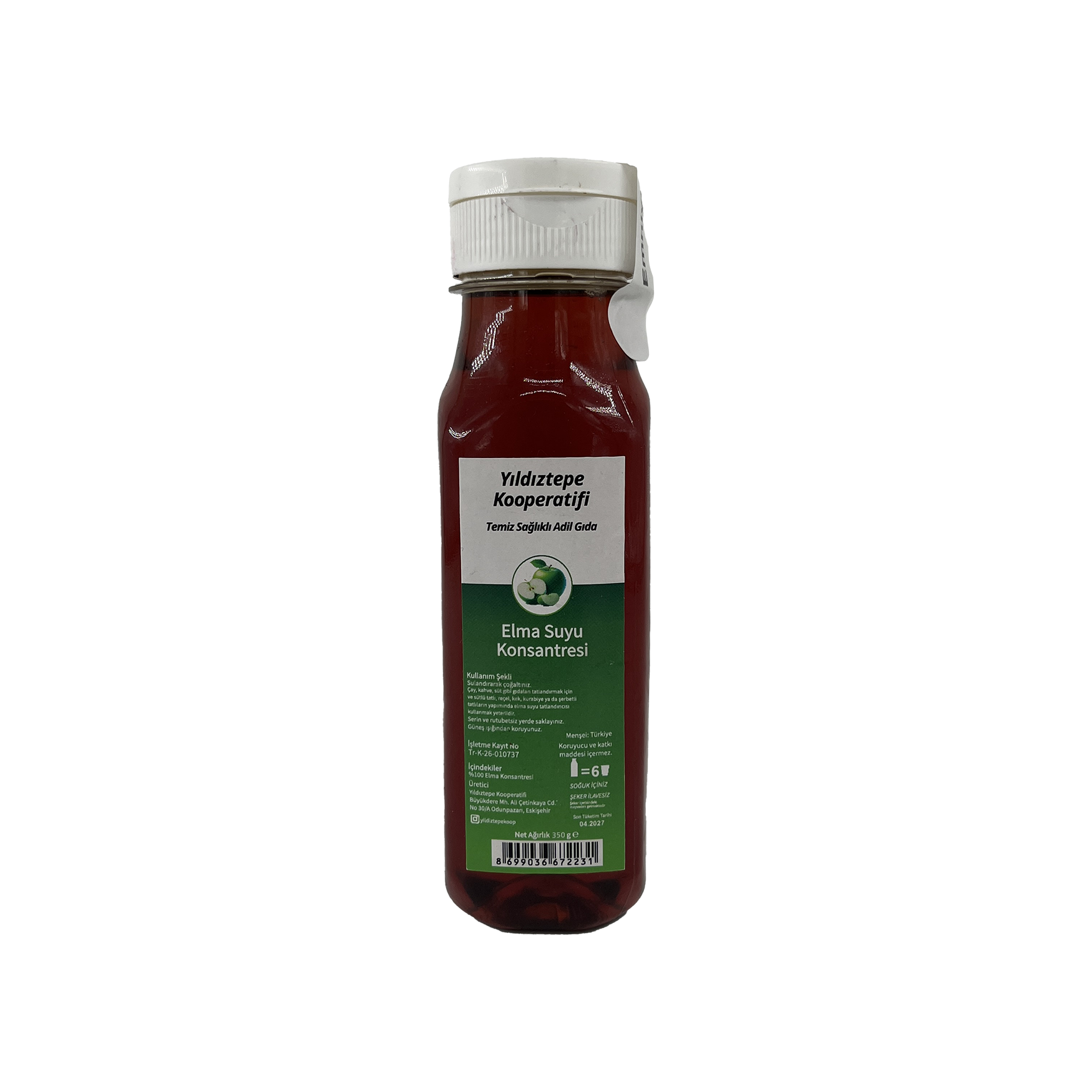 Yıldıztepe Elma Suyu Konsantresi 350 Gr