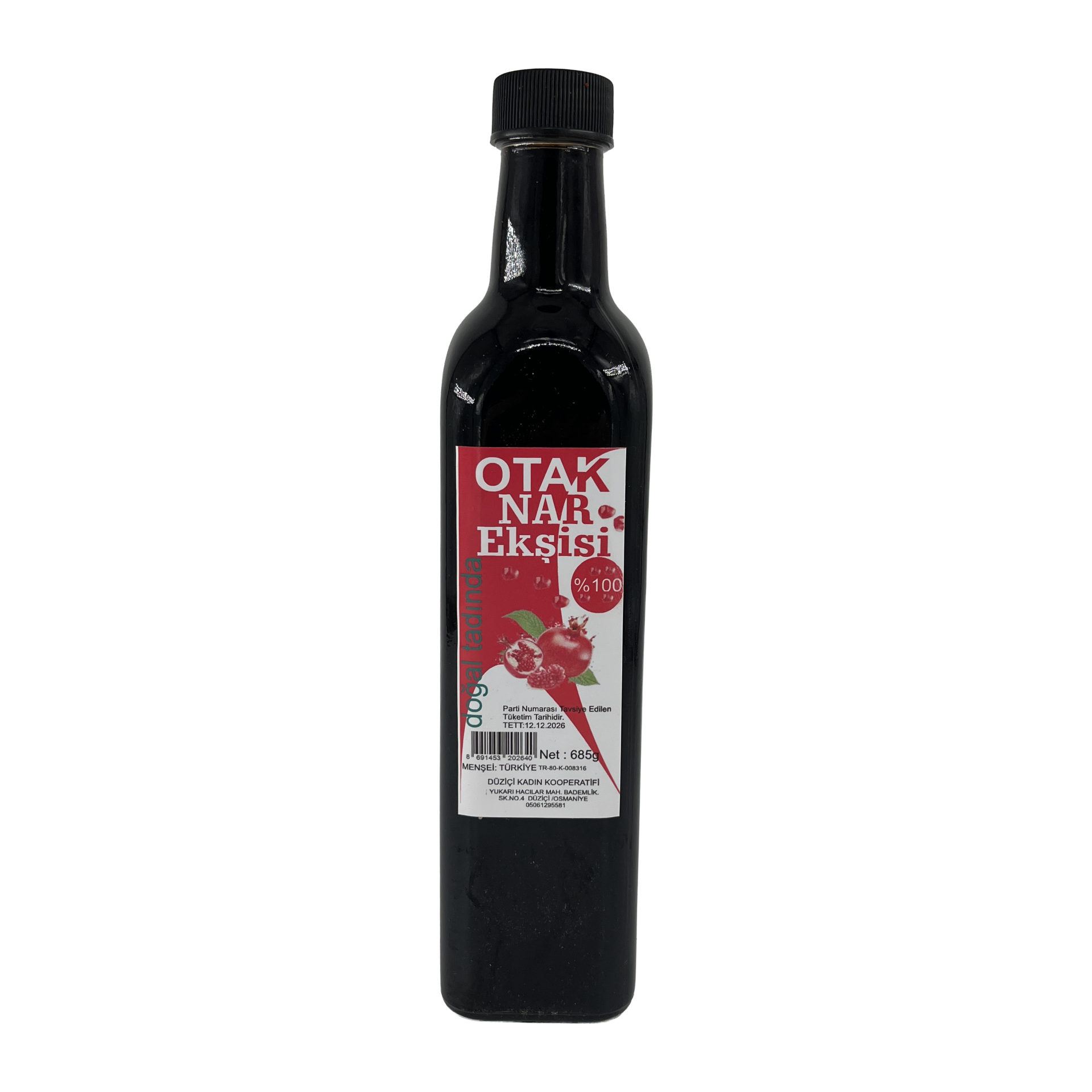 Düziçi Otak Nar Ekşisi 685 Gr