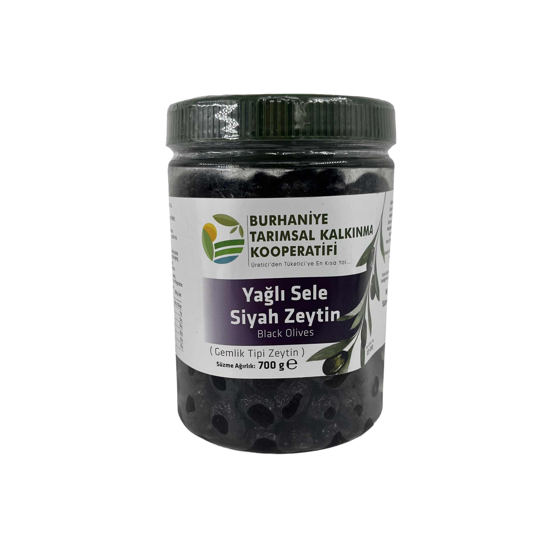 Burhaniye Yağlı Sele Zeytin 700 Gr