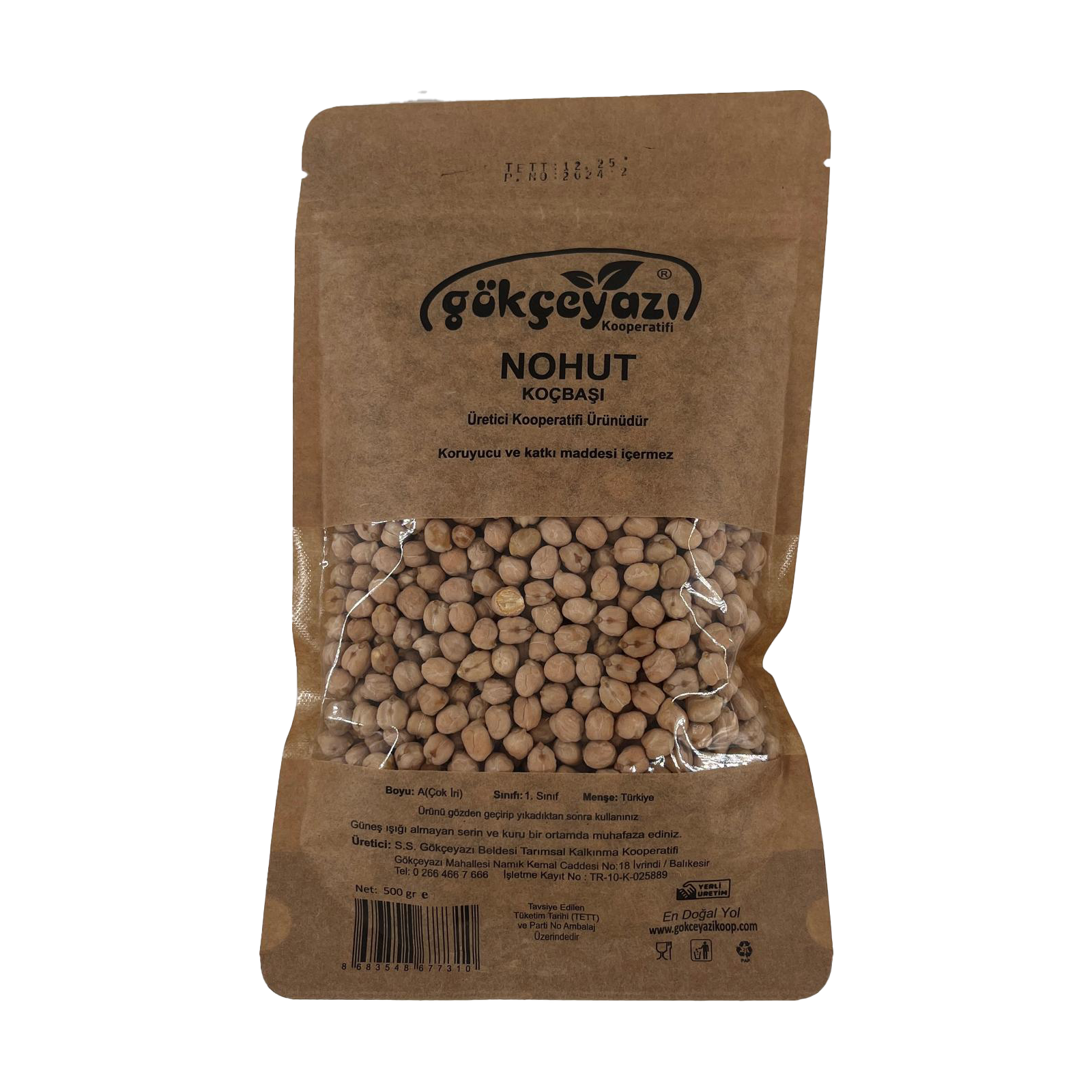 Gökçeyazı Nohut Koçbaşı 500 Gr