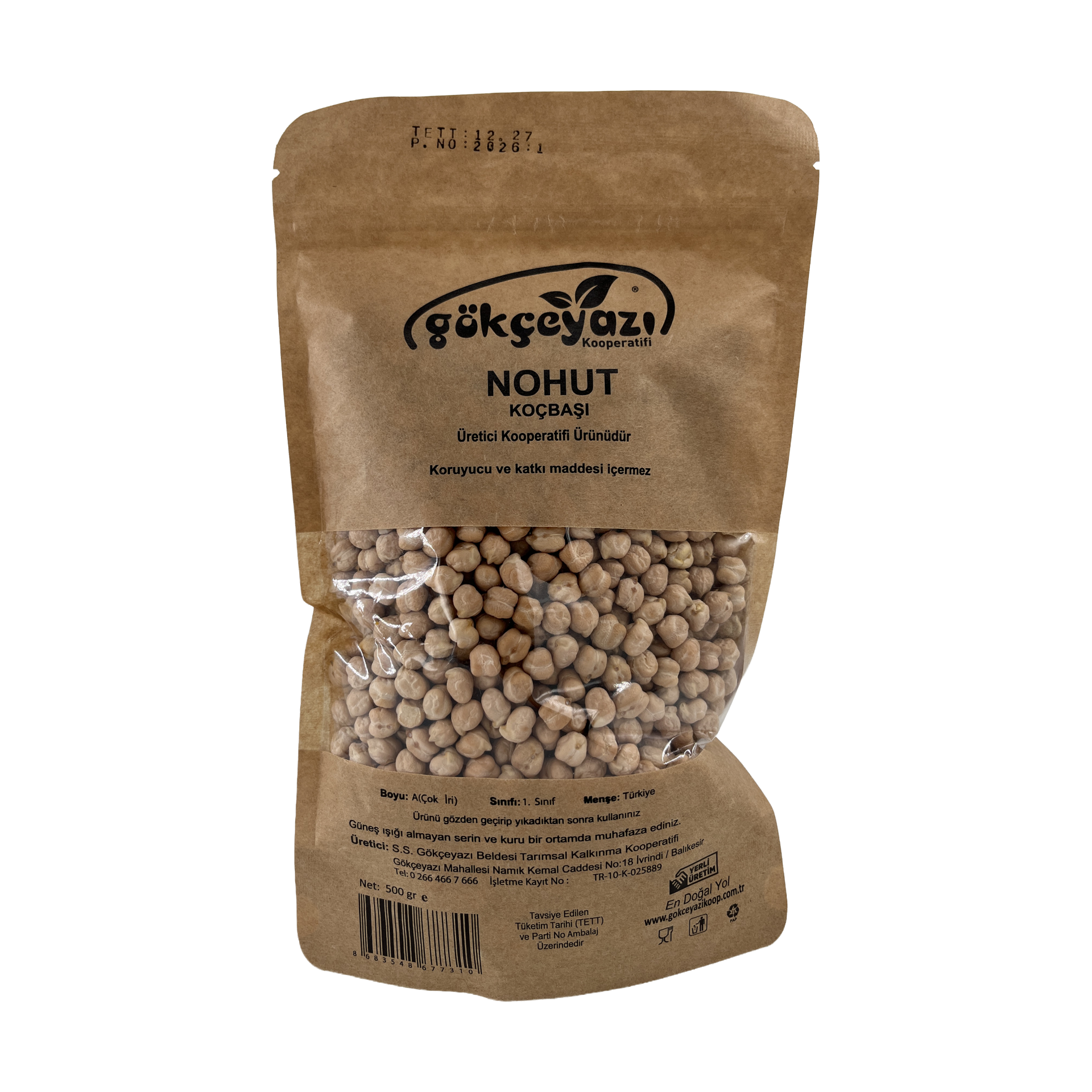 Gökçeyazı Nohut Koçbaşı 500 Gr