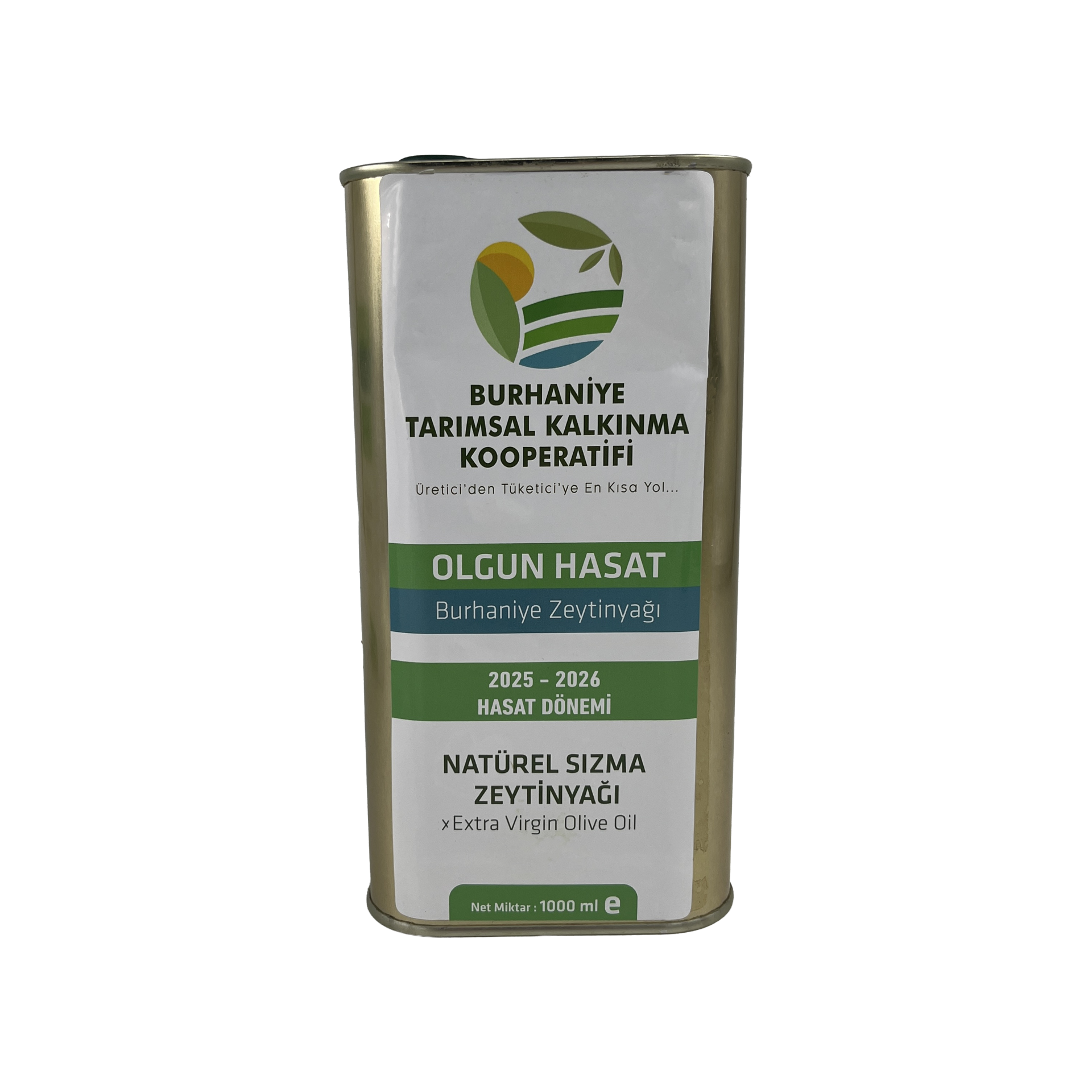 Burhaniye Olgun Hasat Natürel Sızma Zeytinyağı 1000 Ml