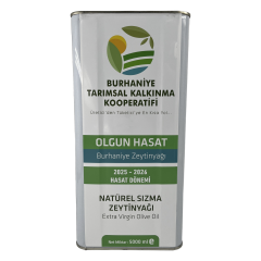 Burhaniye Olgun Hasat Natürel Sızma Zeytinyağı 5000 Ml