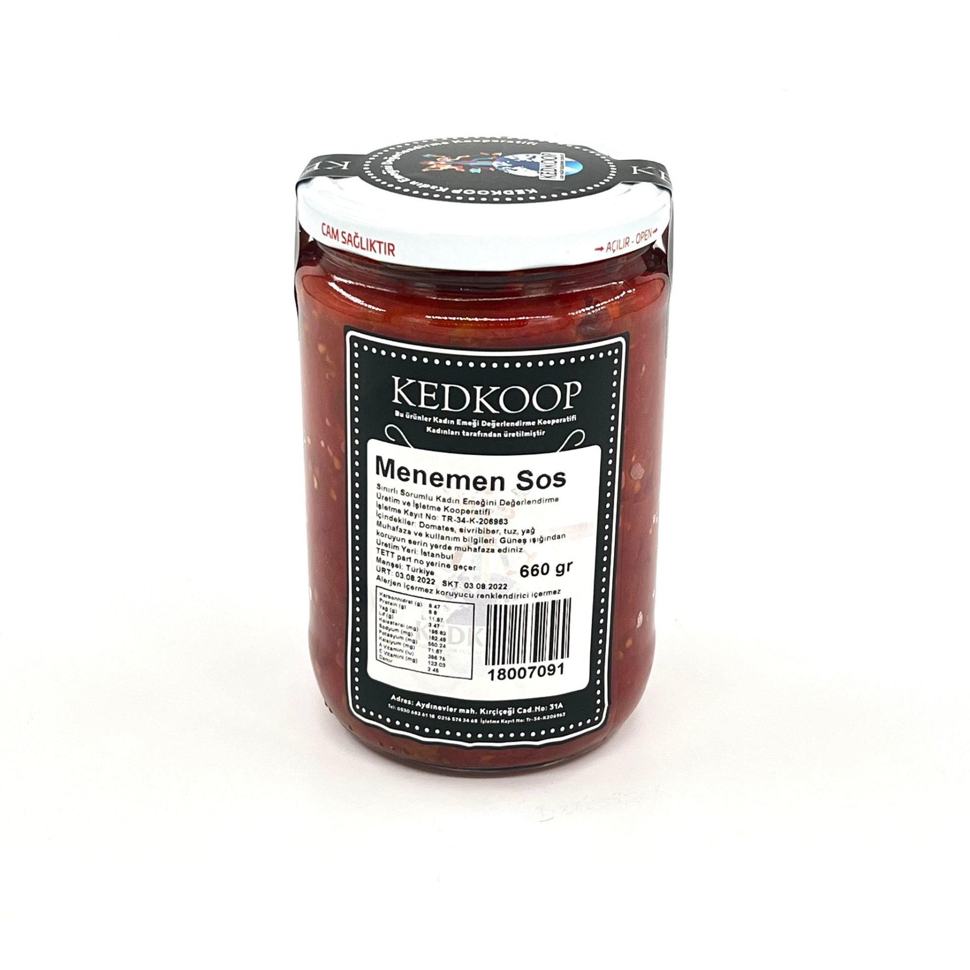 Kedkoop Menemen Sos 660 Gr