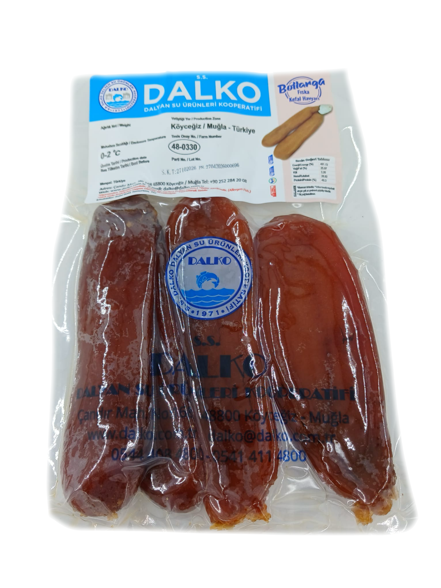 Fıska - Mumsuz Kefal Havyarı ( 200 Gr ±10 Gr)