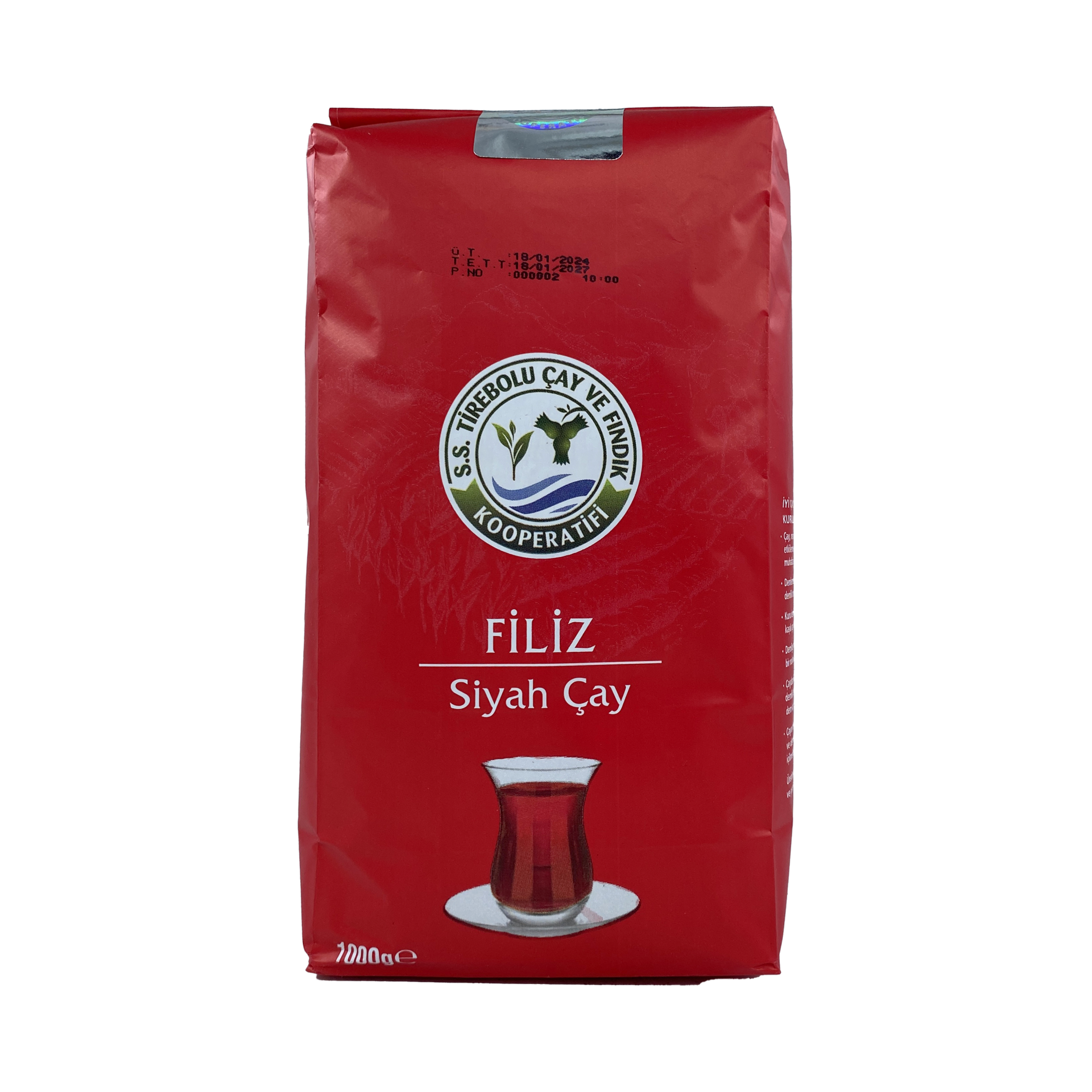 Tirebolu Filiz Siyah Çay 1000 GR