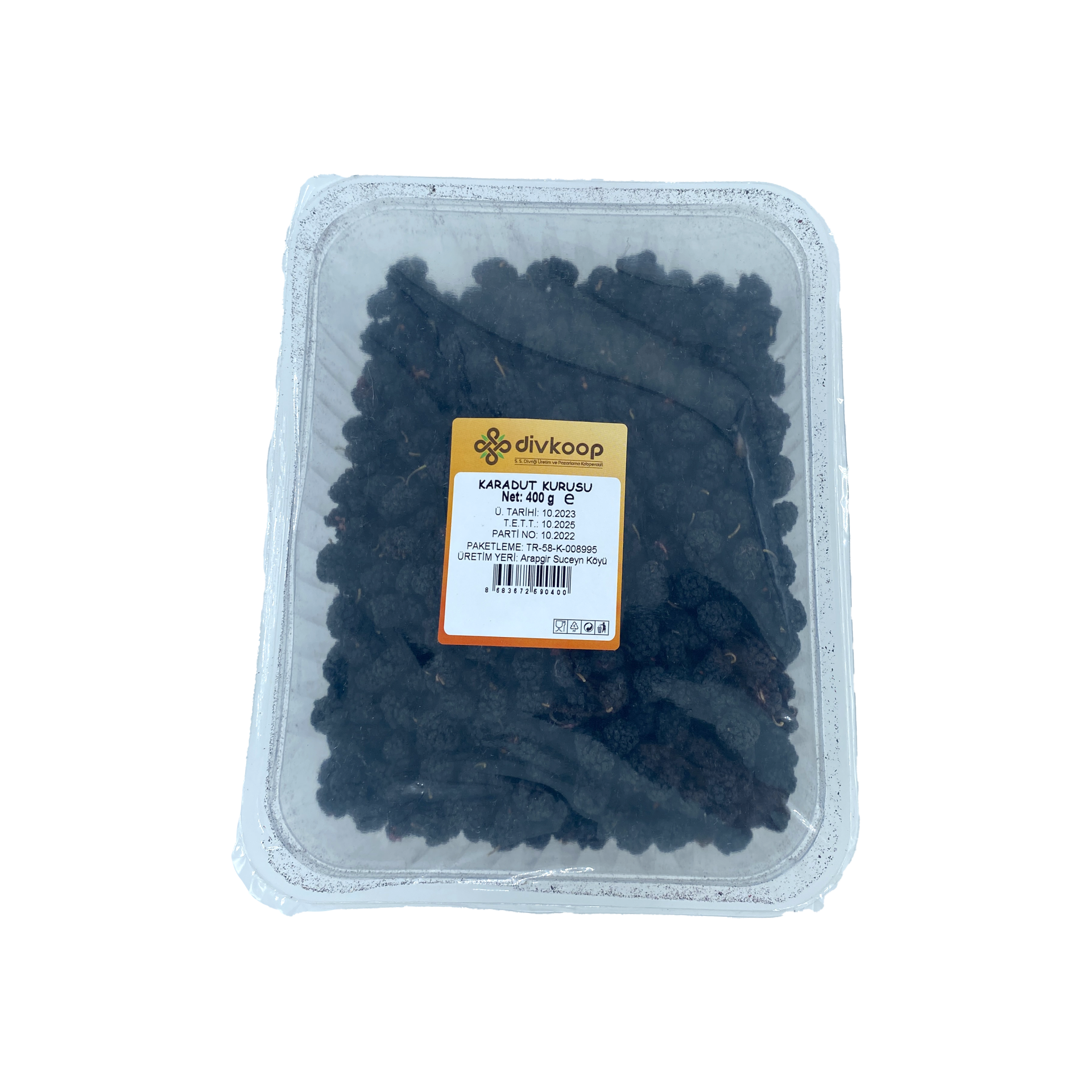 Divkoop Karadut Kurusu 400 Gr