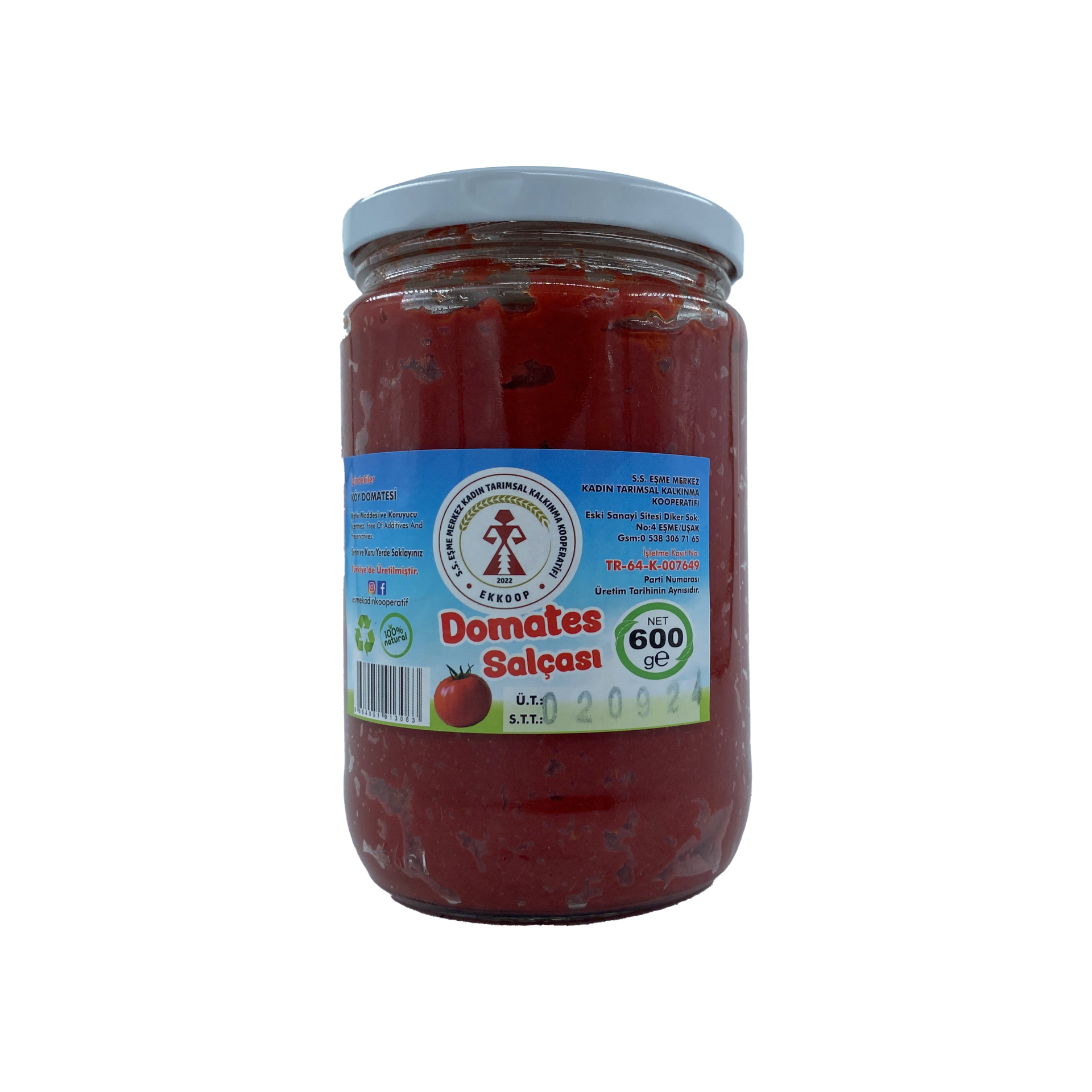Eşme Domates Salçası 600 Gr