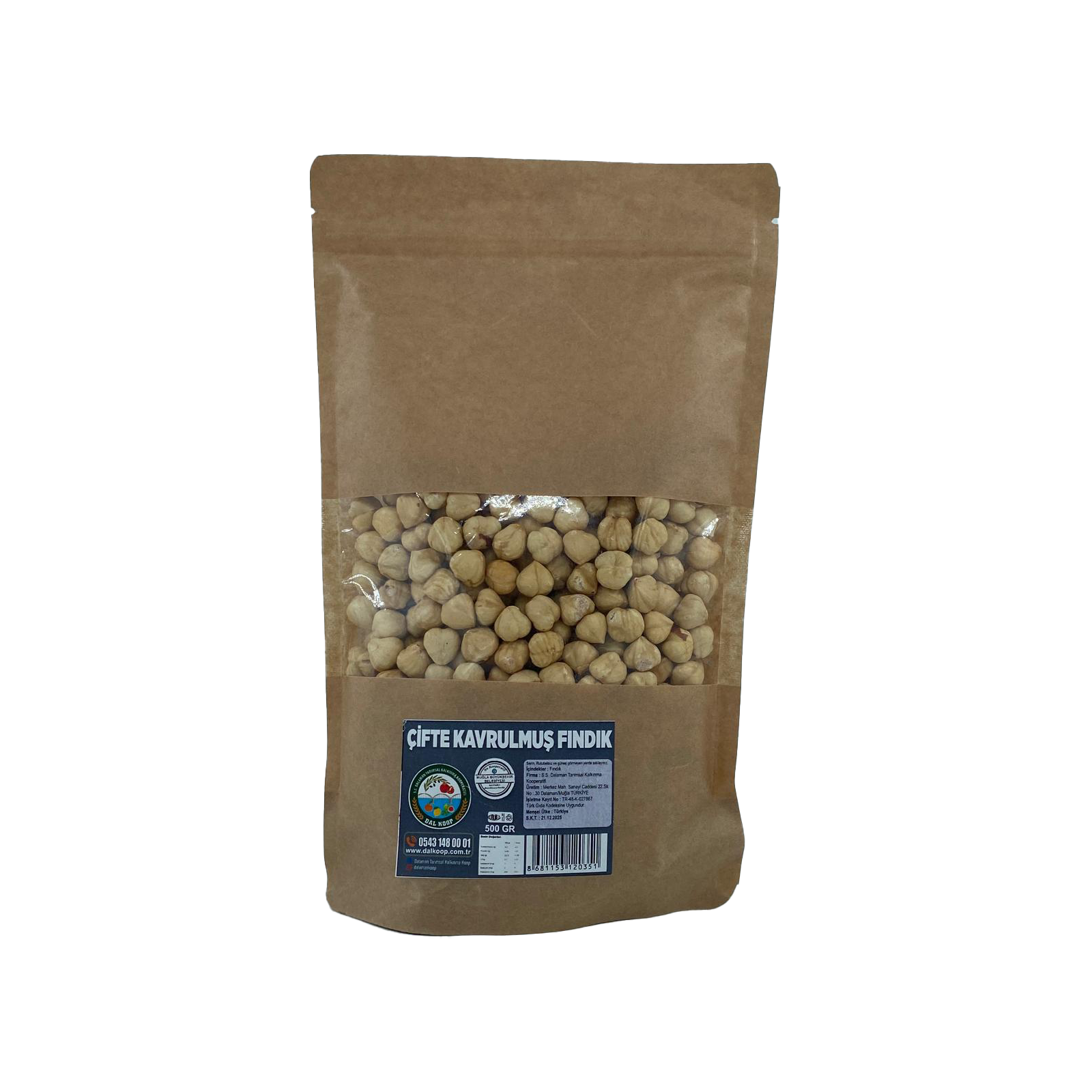 Dalaman Çifte Kavrulmuş Fındık 500 GR